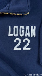 Vintage Varsity Hockey Embroidered Sweatshirt