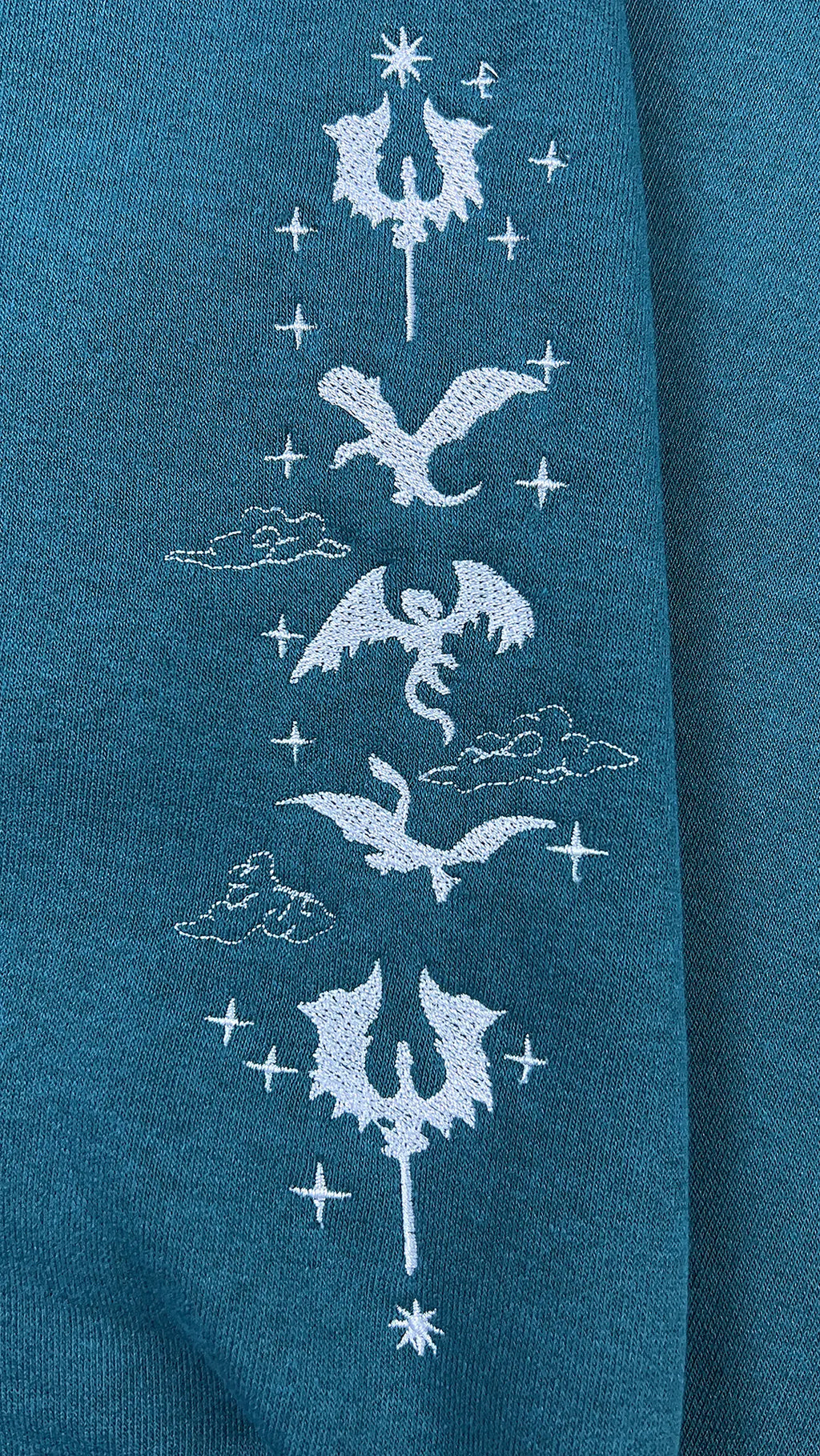 Terrasen To Whatever End Embroidered Sweatshirt
