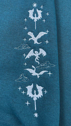 Terrasen To Whatever End Embroidered Sweatshirt