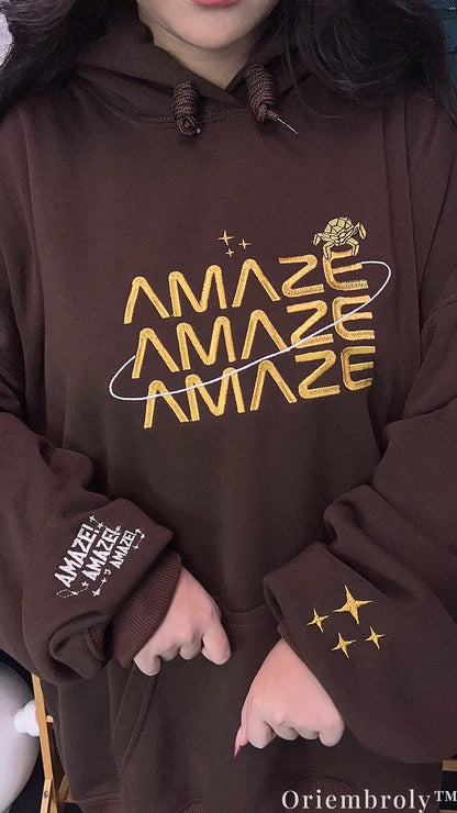 Project Hail Mary AMAZE Rocky Hoodie – Sci-Fi Embroidered Space Sweatshirt