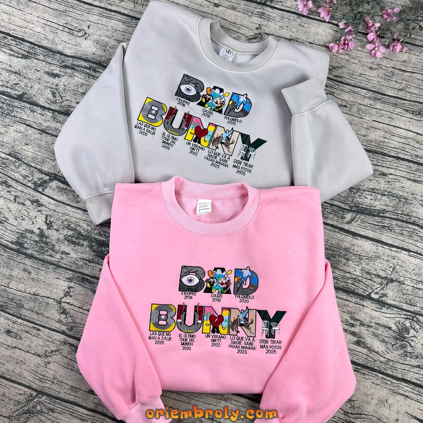 BB Inspired Eras Embroidered Sweatshirt