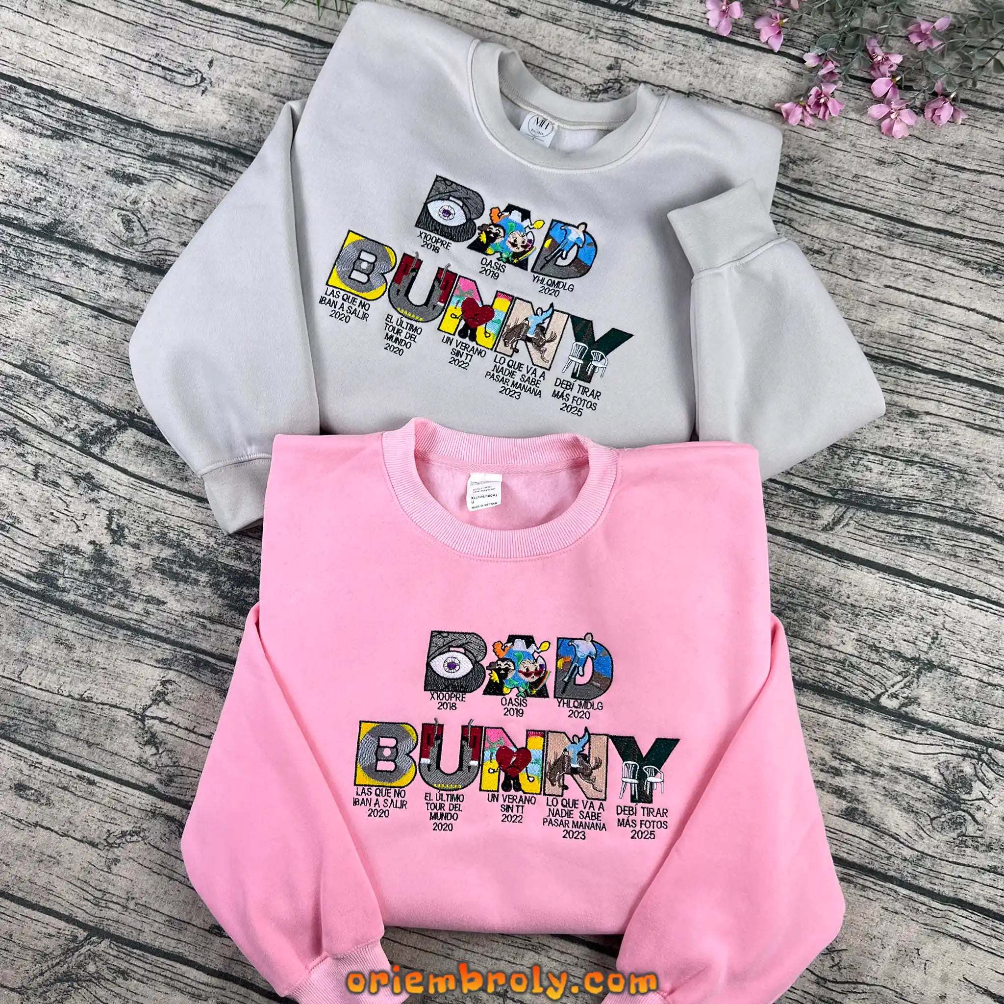 BB Inspired Eras Embroidered Sweatshirt