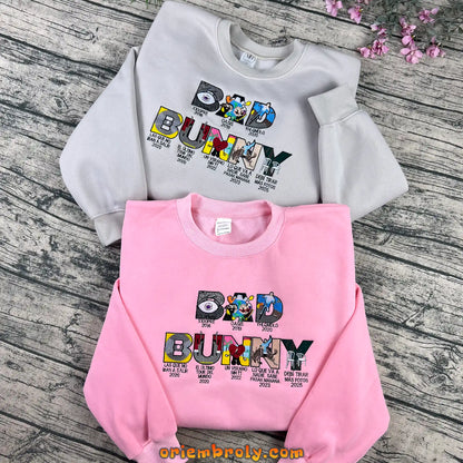 BB Inspired Eras Embroidered Sweatshirt