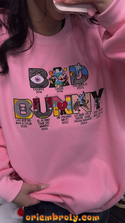 BB Inspired Eras Embroidered Sweatshirt