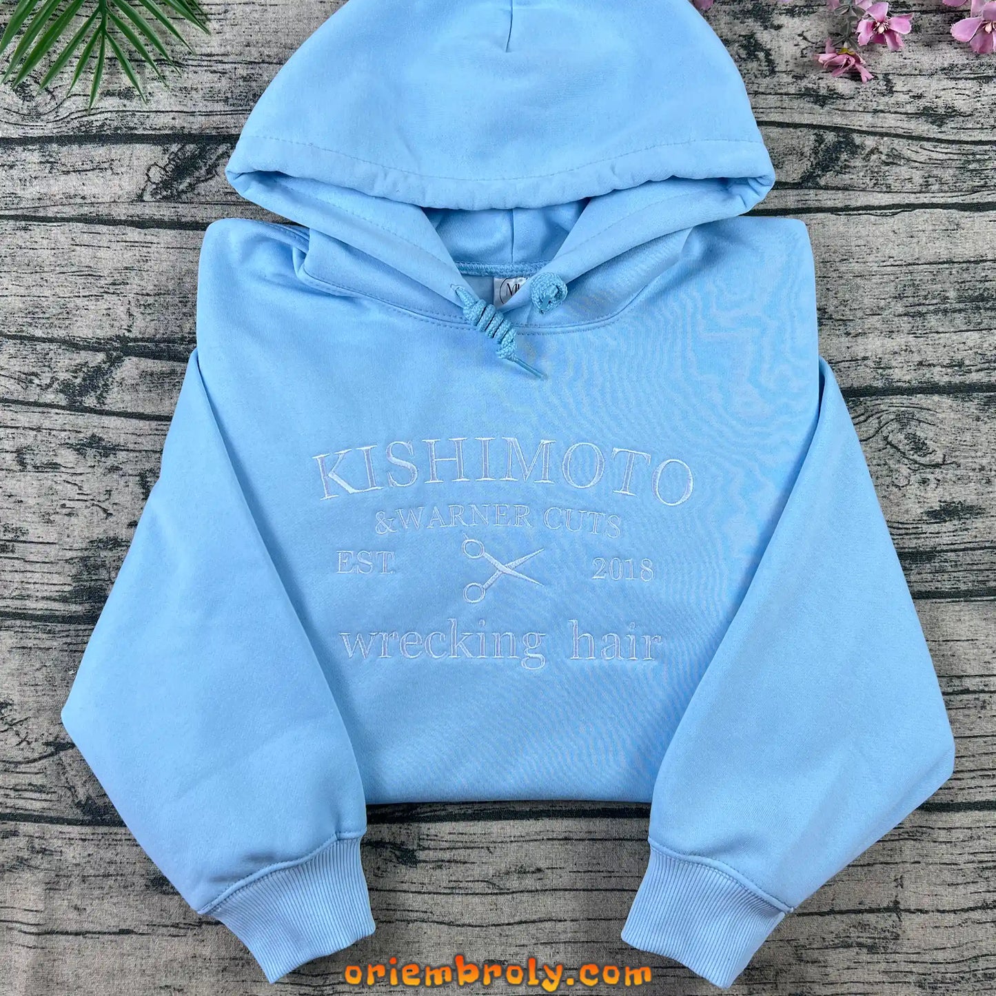 Embroidered Kishimoto & Warner Crewneck | Shatter Me Sweatshirt | Aaron Warner Hoodie