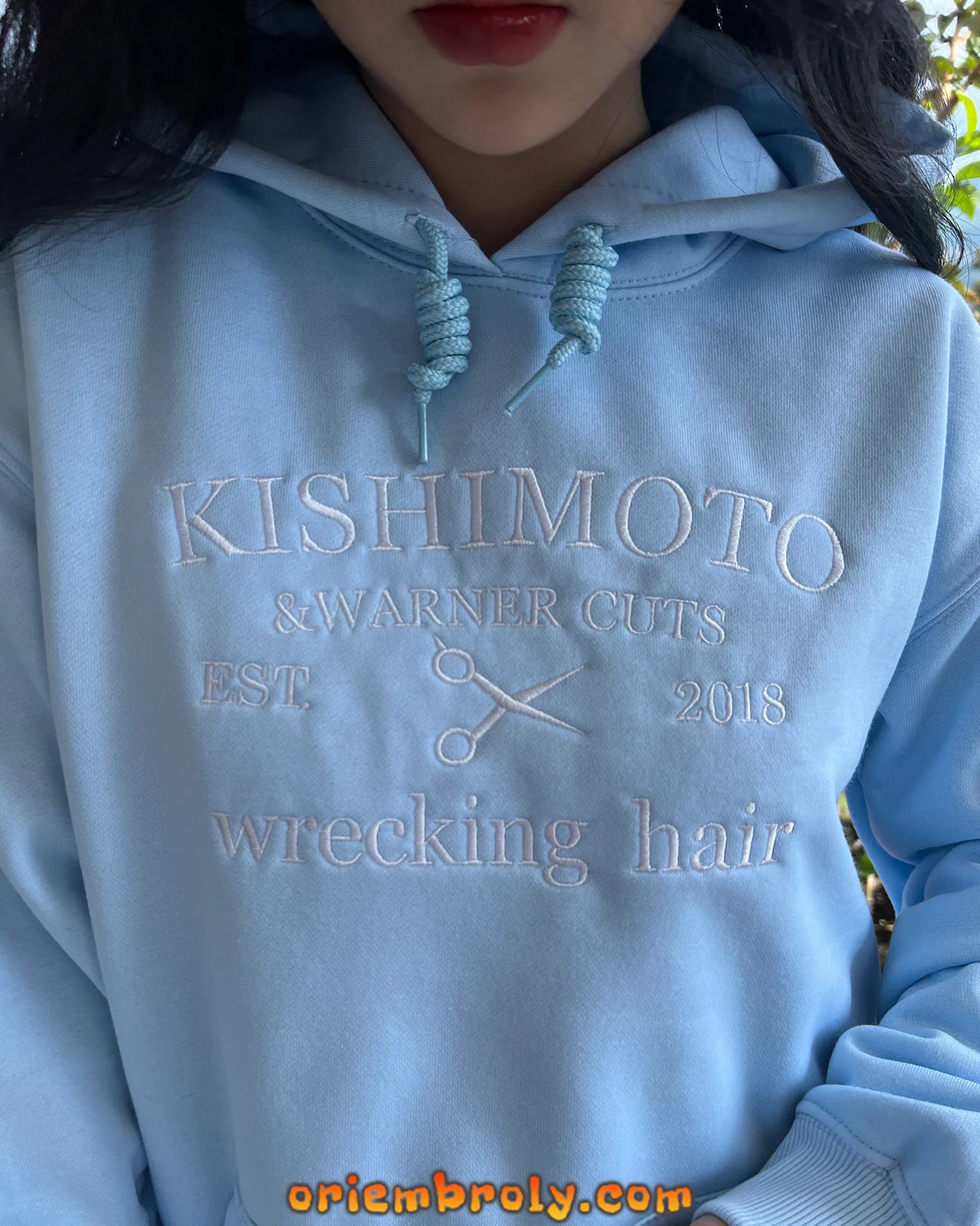 Embroidered Kishimoto & Warner Crewneck | Shatter Me Sweatshirt | Aaron Warner Hoodie