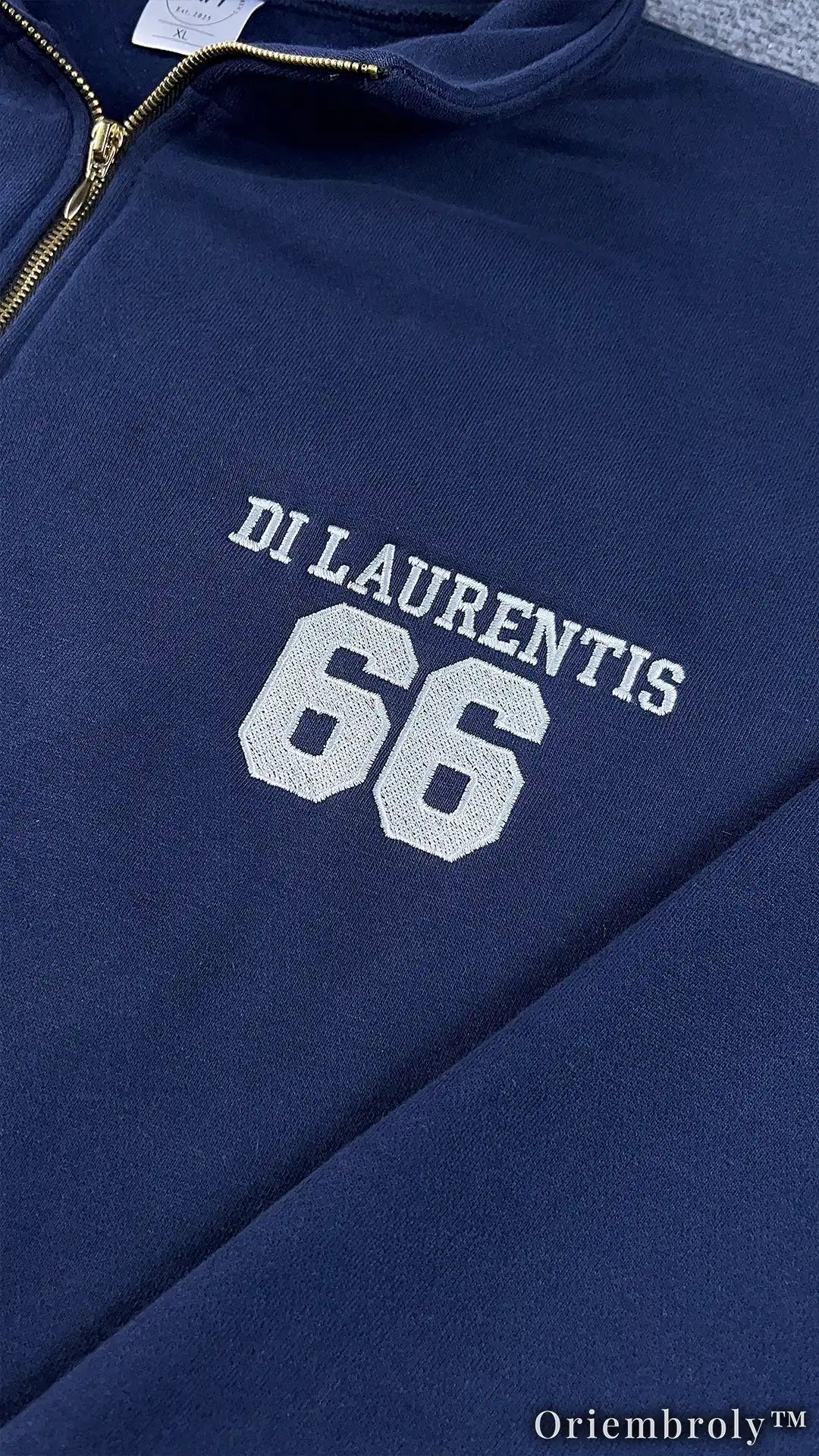 Briar University Embroidered Quarter Zip – Hockey Romance Sweatshirt