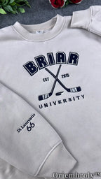 Briar University Collegiate Embroidered Sweatshirt