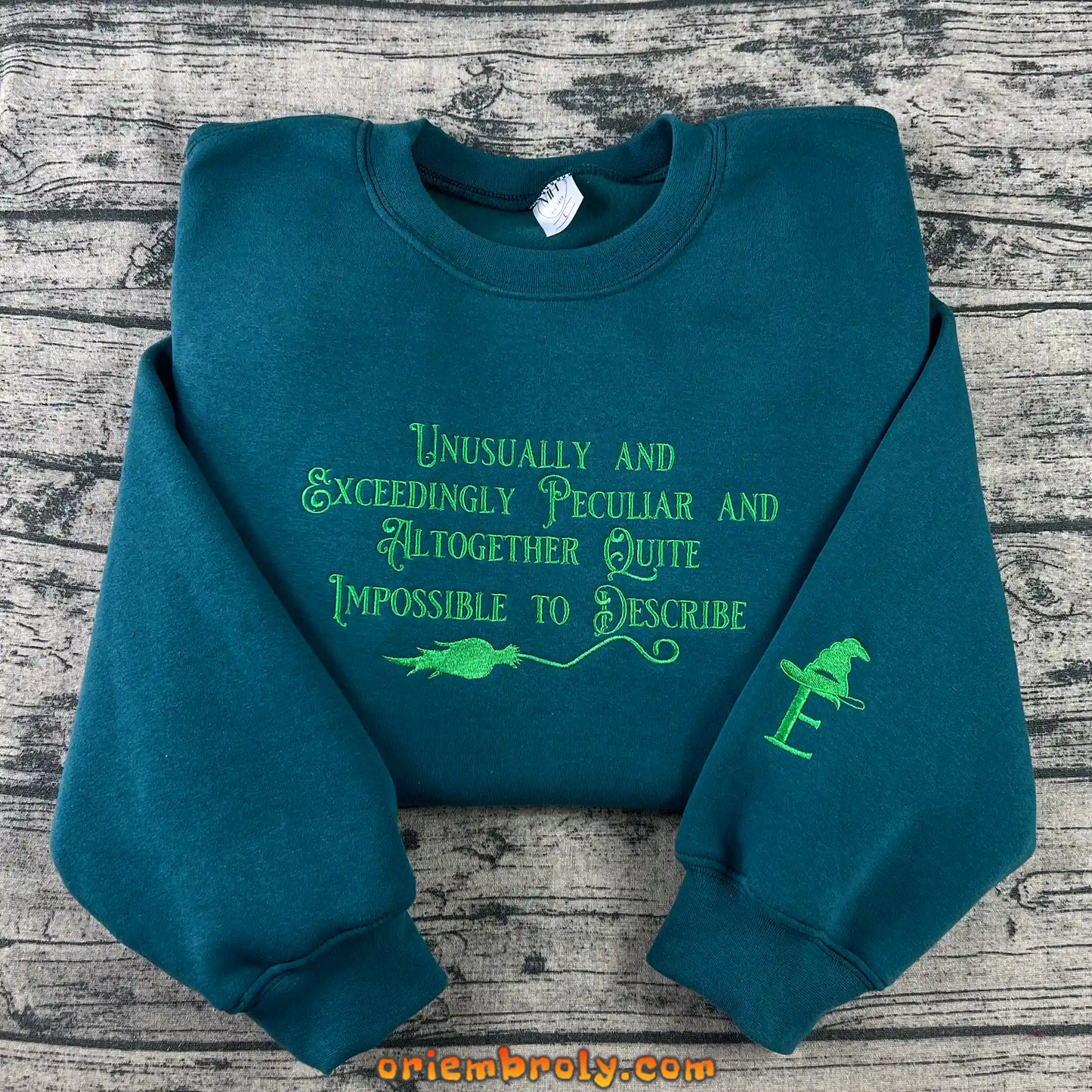 Elphaba Glinda Wicked Embroidered Sweatshirts