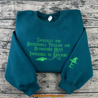 Elphaba Glinda Wicked Embroidered Sweatshirts