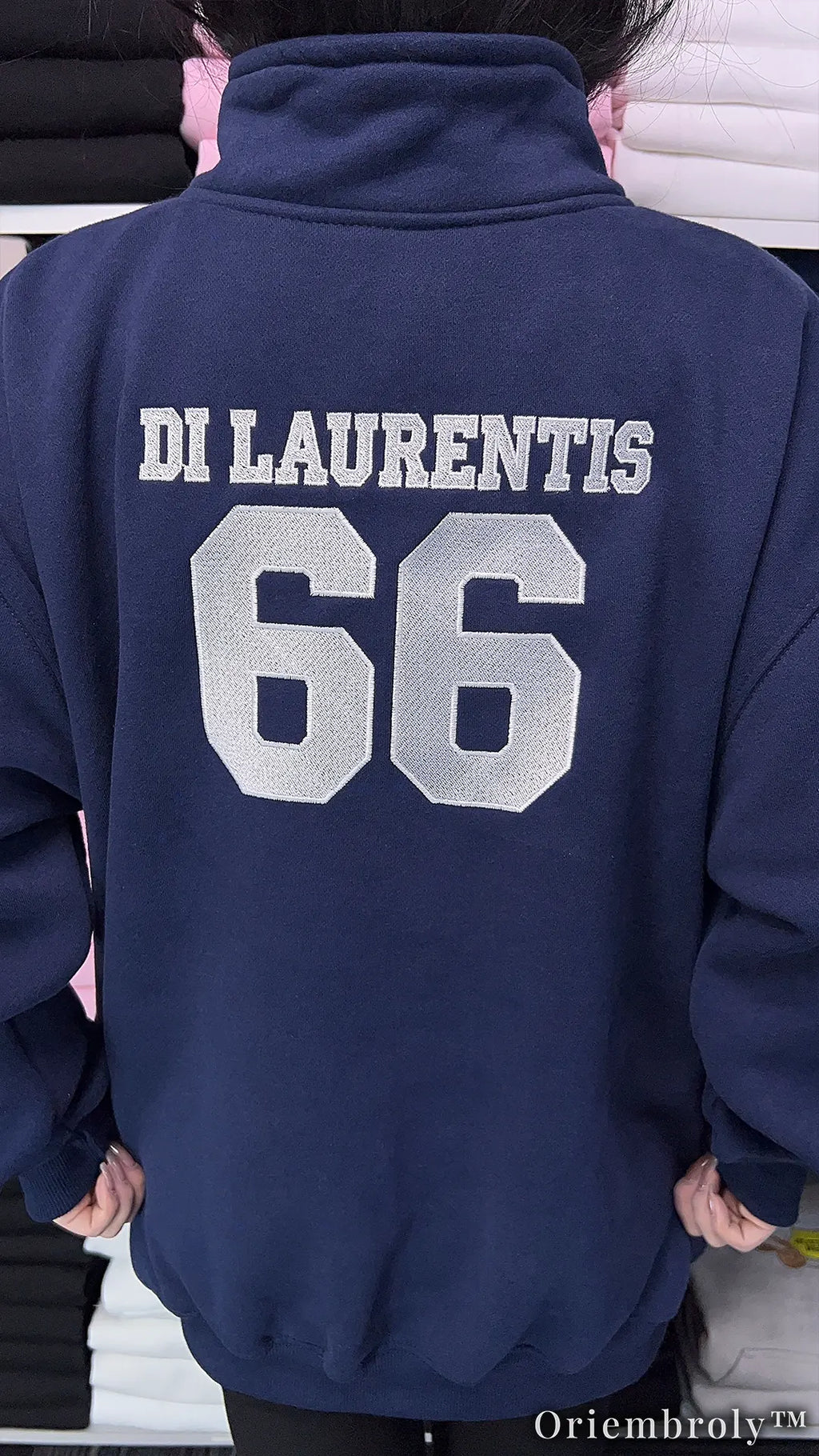 Briar University Embroidered Quarter Zip – Hockey Romance Sweatshirt