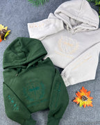 Riders Quadrant Shadow Embroidered Hoodie – Dragon War College Tone-on-Tone Sweatshirt – Book Lover Gift