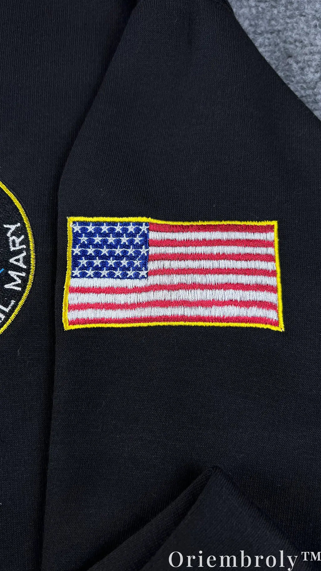 Project Hail Mary Embroidered Quarter Zip – NASA Style Mission Patch Sci-Fi Pullover