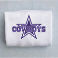 Dallas Cowboys Football Embroidered Sweatshirt - Oriembroly LLC