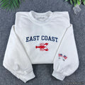 East Coast Crewneck - Coastal Town Aesthetic