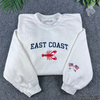 East Coast Crewneck - Coastal Town Aesthetic