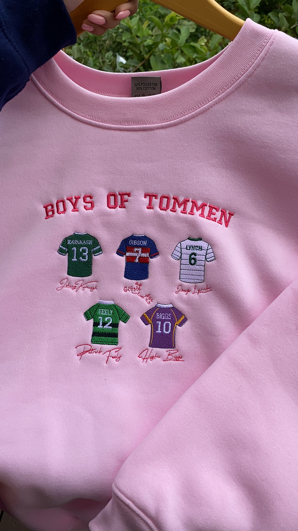 Boys of Tommen Embroidered Sweatshirt – Chloe Walsh Book Merch – Binding 13 & Keeping 13 Hoodie