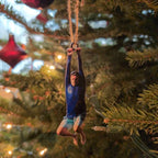 Zipline sketch acrylic ornament