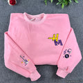 HM Purple Varsity Crewneck - Guitar & Music Notes Patch