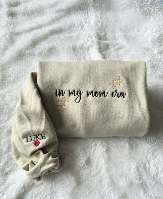 Custom Mother's Day Embroiderd Sweatshirt