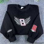 Rowdy 8 NASCAR Varsity Sweatshirt - Forever Racing Tribute