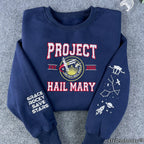Hail Mary Rocky Sci-Fi Hoodie - Embroidered Mission Patch
