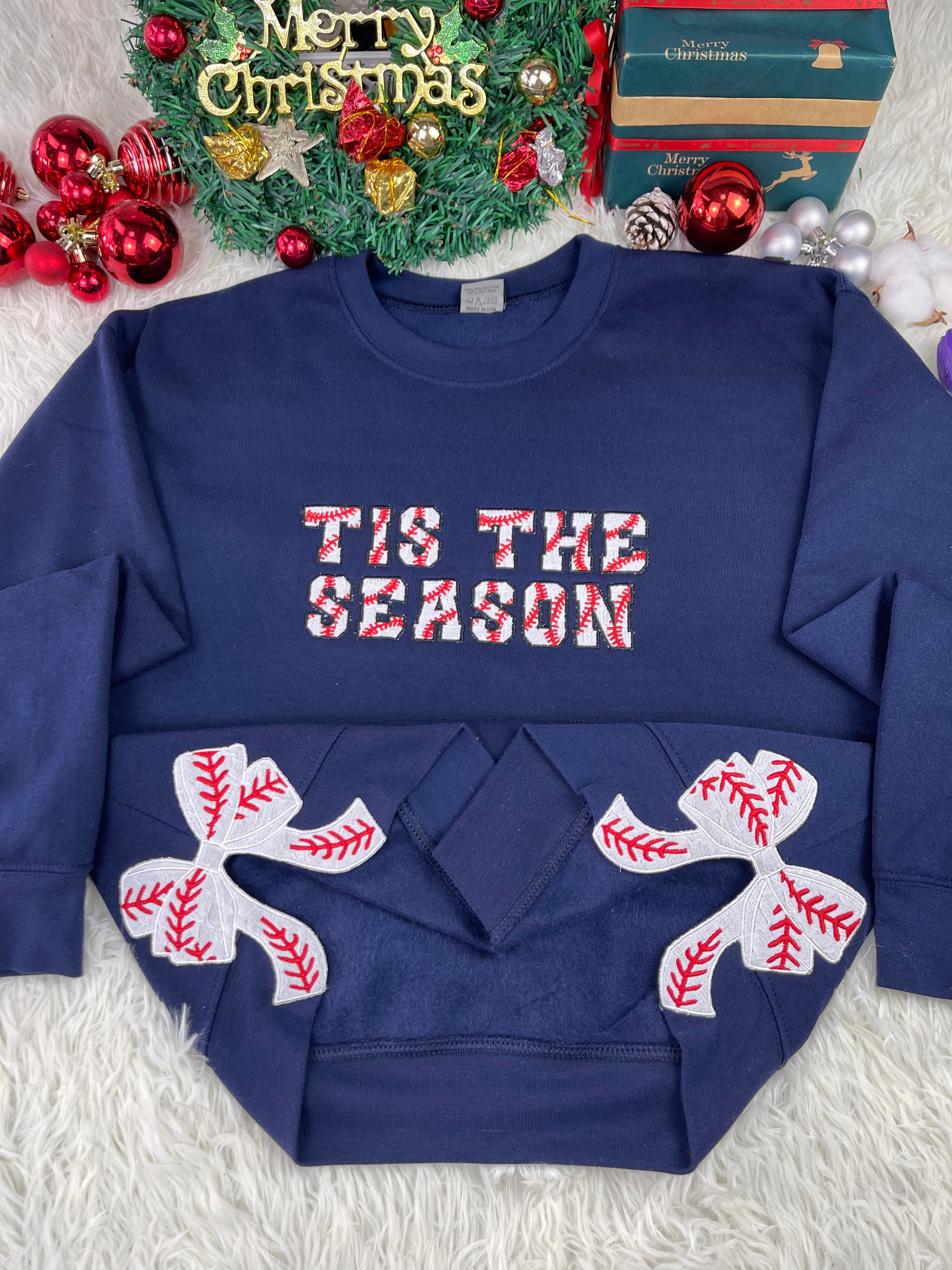 Side Bow Custom Embroidered Sweatshirt / Hoodie - Hot Trend
