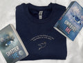 Warnette Embroidered Sweatshirt, SHATTER ME Merch - Oriembroly LLC