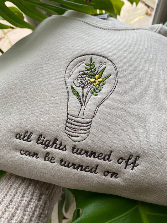 Call Your Mom Inspired Embroidered Sweatshirt