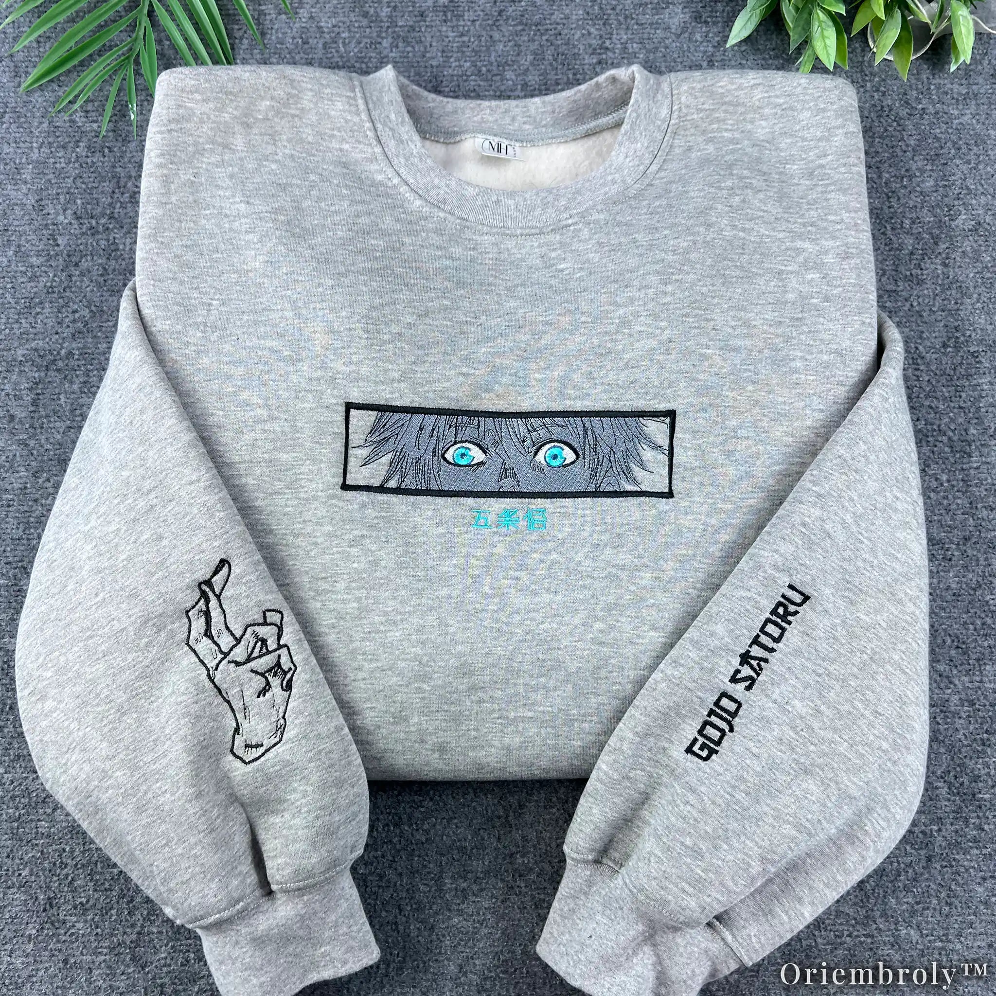 Mystic Sorcerer Embroidered Sweatshirt | Anime Inspired Fleece Crewneck