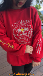 Premium fan apparel inspired by Basgiath War College