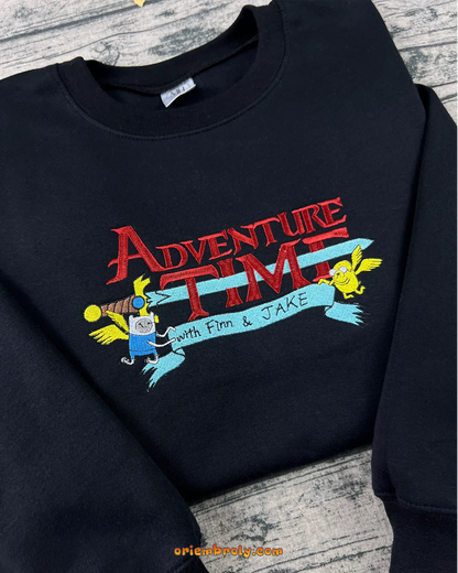 Unisex Adventure Time sweatshirt for casual wear