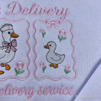 Aesthetic medical apparel - White nurse goose sweater, a stylish choice for hospital staff