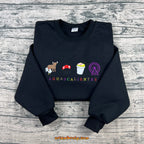 Aguascalientes Mexico embroidered crewneck sweatshirt