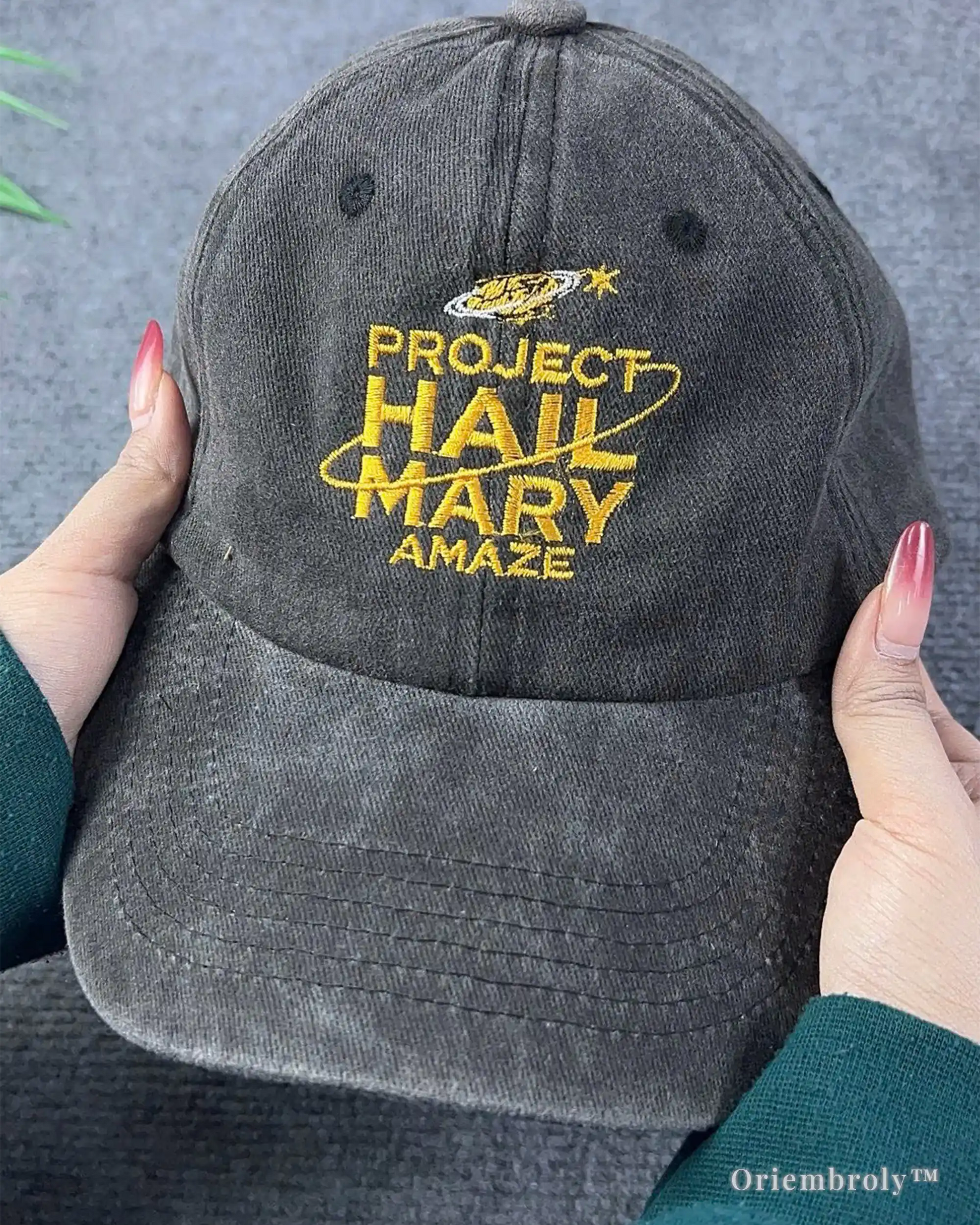 amaze amaze amaze embroidered baseball cap sci fi fan