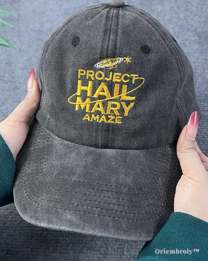 amaze amaze amaze embroidered baseball cap sci fi fan