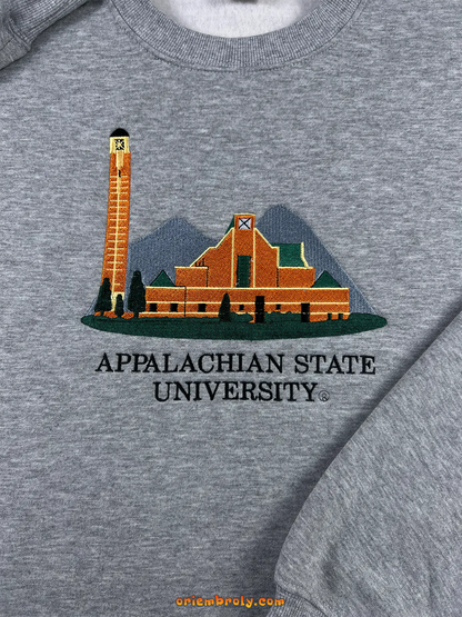 Appalachian State University sweatshirt unisex fit