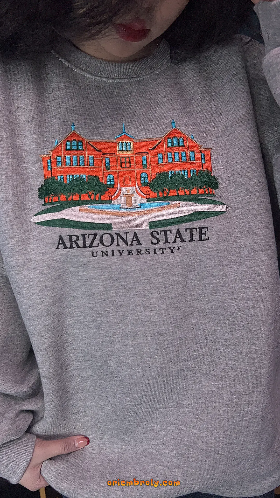 Arizona State University sweatshirt cotton blend