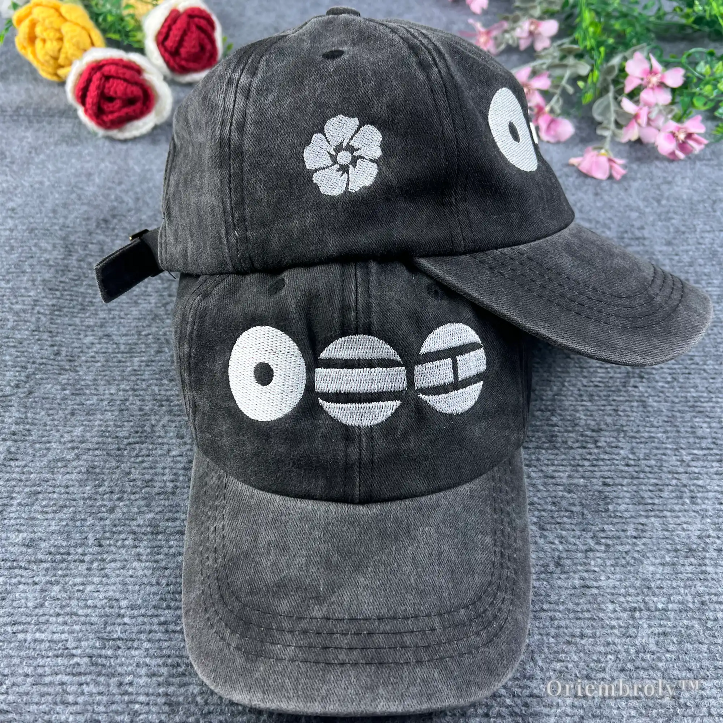 ARMY hat kpop embroidered black cap