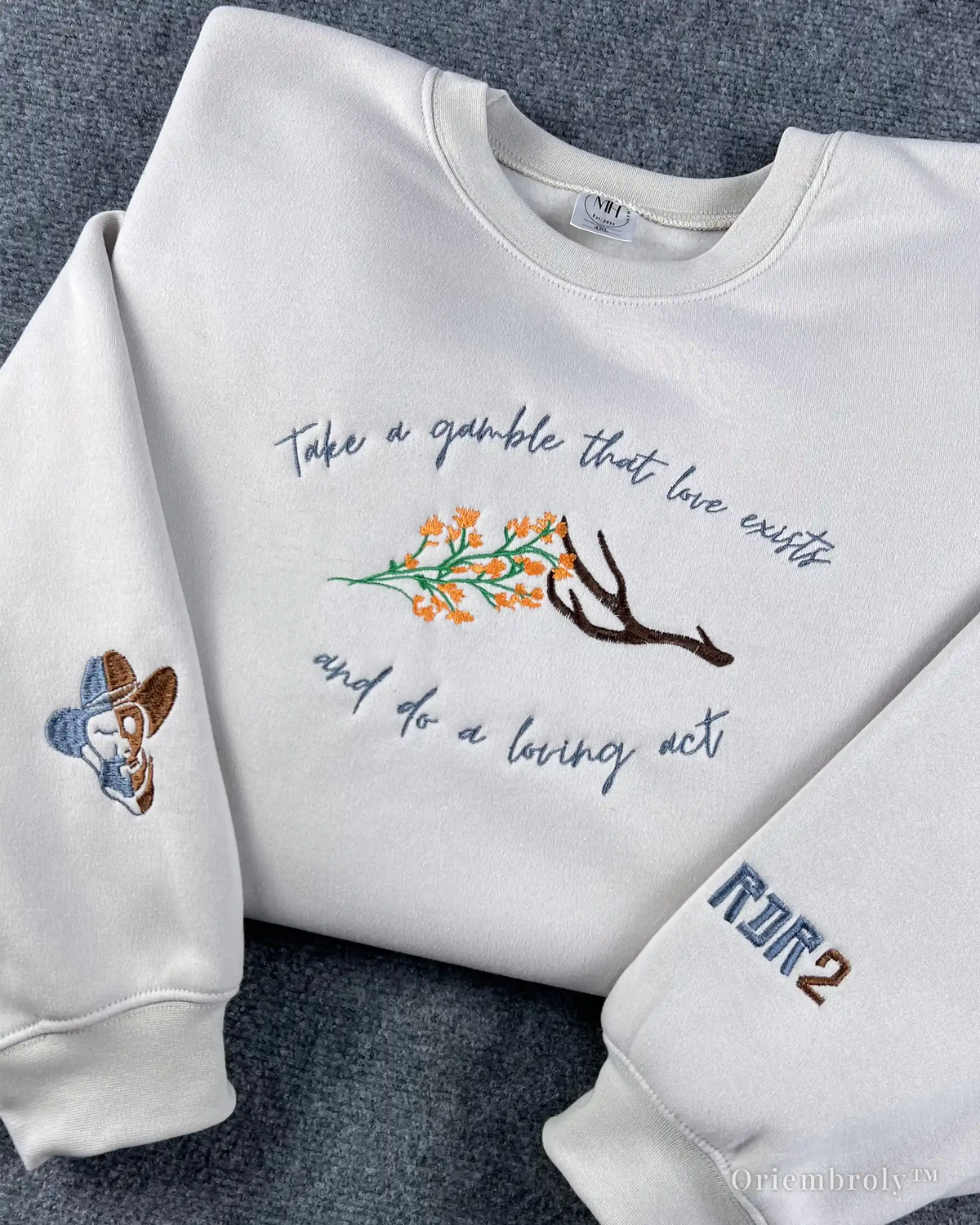 Arthur Morgan hoodie RDR2 high honor embroidered design