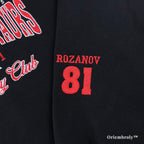 Athletic style Ottawa Centaurs hockey sweatshirt with premium chenille embroidery in red