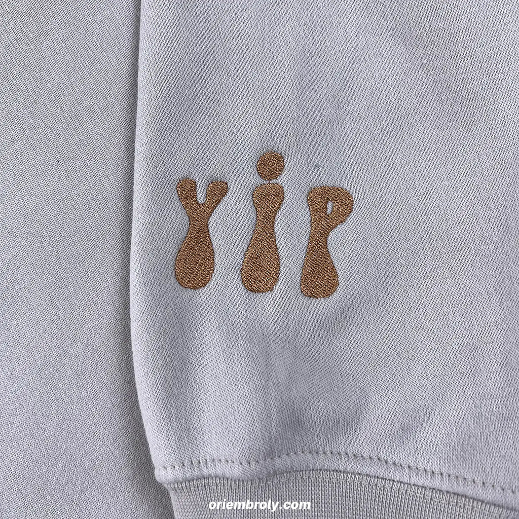 Appa Embroidered Sweatshirt – Avatar The Last Airbender Crewneck, Flying Bison Anime Sweater, Cosplay Gift for Fans