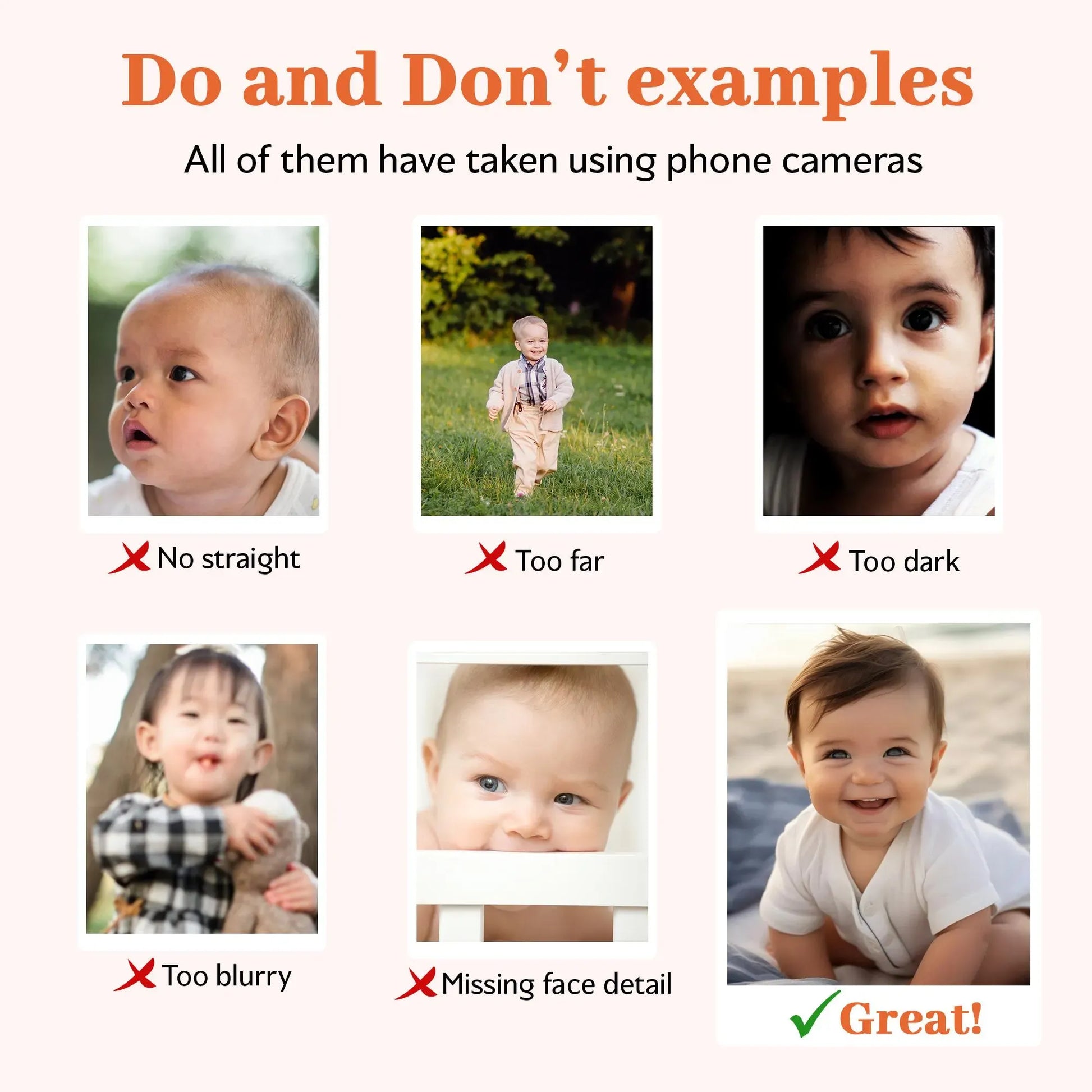 Custom baby in gift box flat ornament