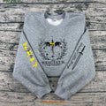 Basgiath War College embroidered crewneck sweatshirt front view
