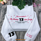 ORI1013 Oriembroly Binding 13 Club Society embroidered crewneck sweatshirt