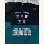 Boys of Tommen Embroidered Sweatshirt – Keeping 13, Binding 13, Redeeming 6 Bookish Crewneck