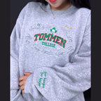 Tommen College crewneck inspired by Binding13, Keeping13, and Saving6 book series.