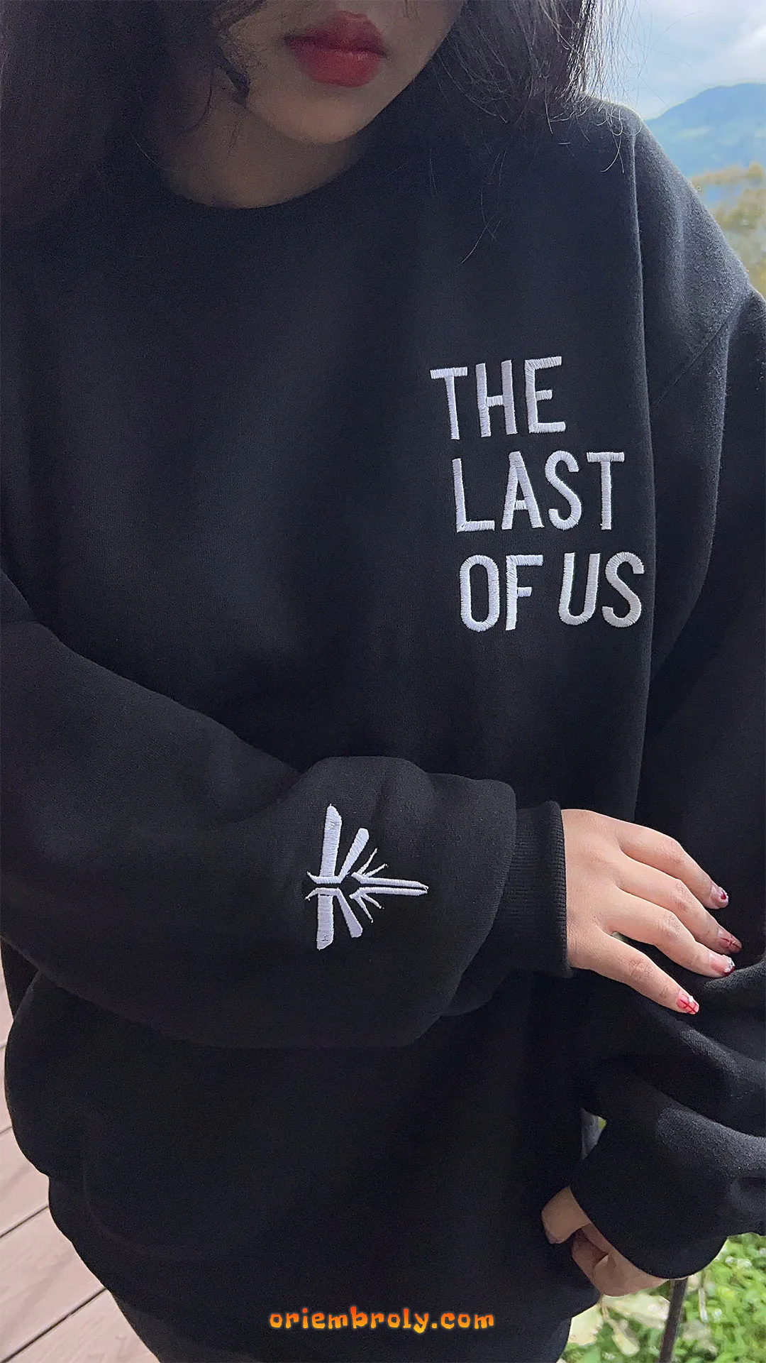 Minimalist The Last of Us fan merch sweatshirt