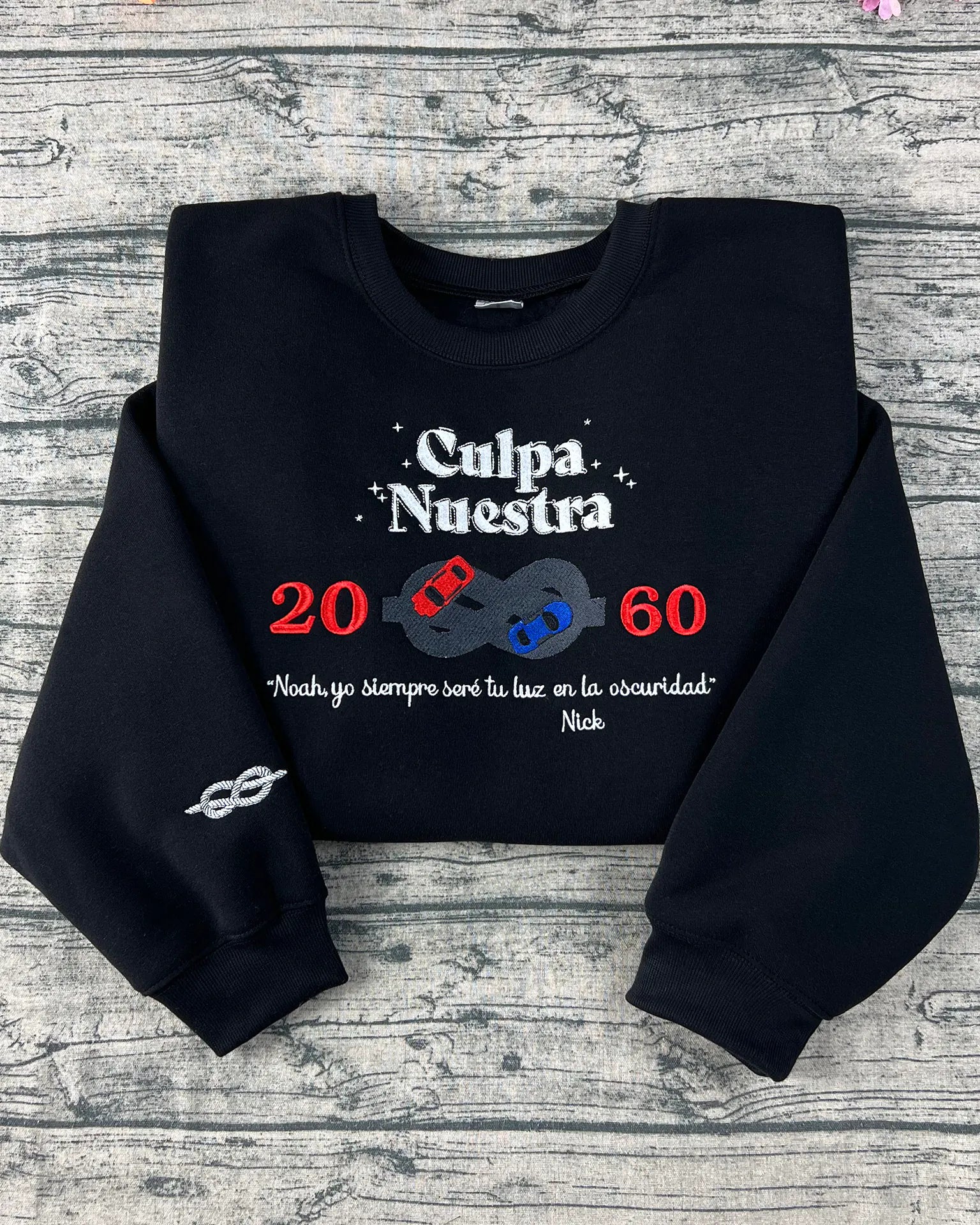 Trendy embroidered hoodie for streetwear fashion lovers