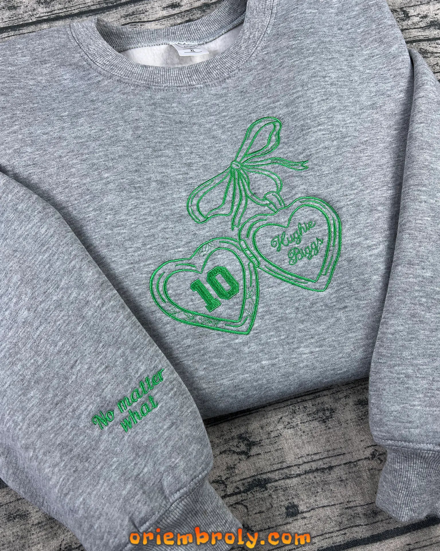 Cozy book lover embroidered sweater